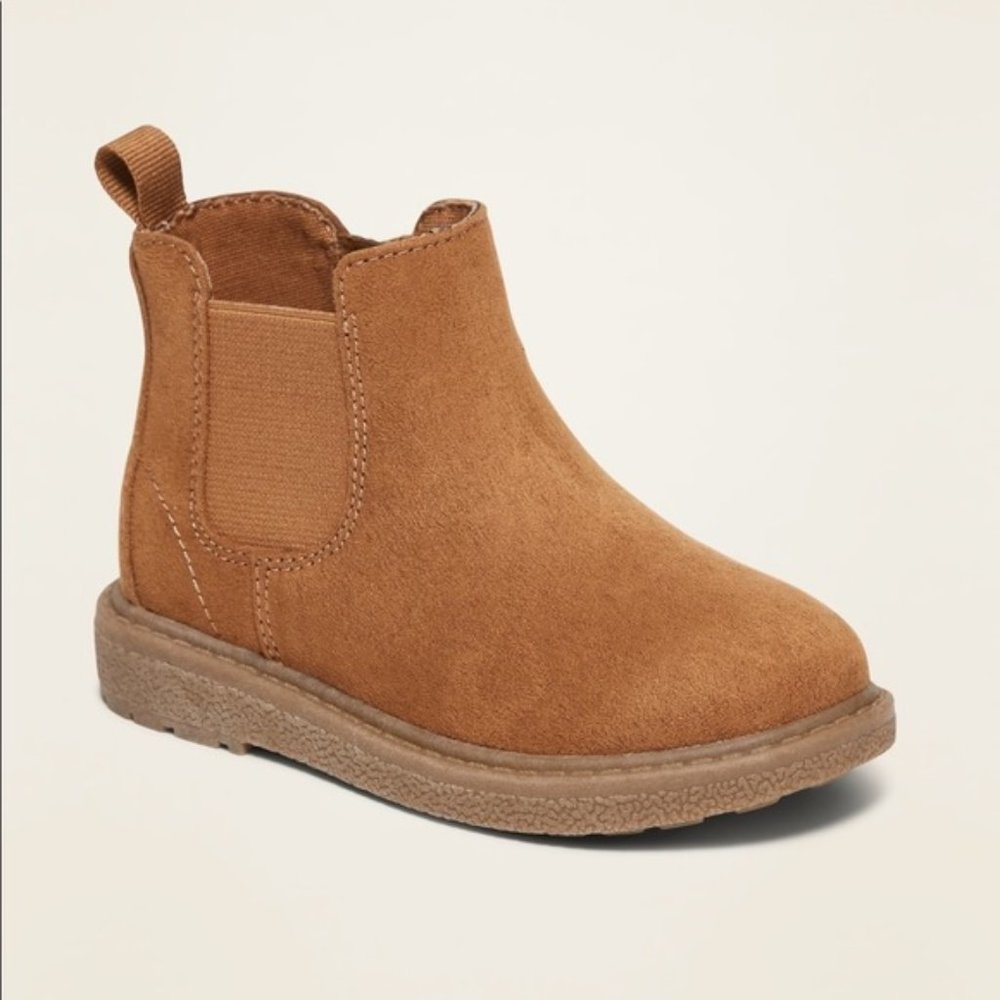 Old Navy Toddler Boys Faux Suede Chelsea Boot